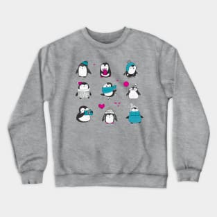 Cosy Penguins Crewneck Sweatshirt